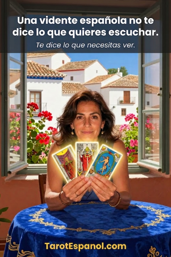 Tarotistas en español — vidente española con cartas de tarot
en pueblo andaluz, linaje vidente ancestral